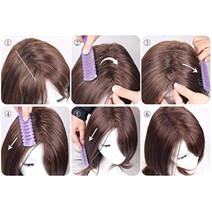 DILLARDS Charming Brown Long Straight Wigs For Women Daily Use Natural And Healthyc - Image 5